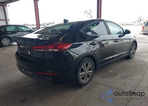 2018 Hyundai Elantra Value Edition z USA, uszkodzony, nr VIN KMHD84LF1JU468892